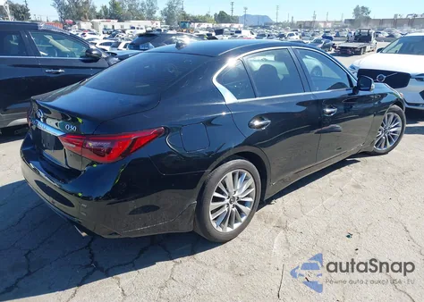 2023 Infiniti Q50 Luxe из США, поврежденный, VIN JN1EV7BPXPM511277